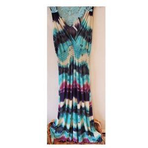 Isla Bonita Multicolored Maxi Dress